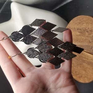 E869 diamond cut flashy sparkle‎ earrings